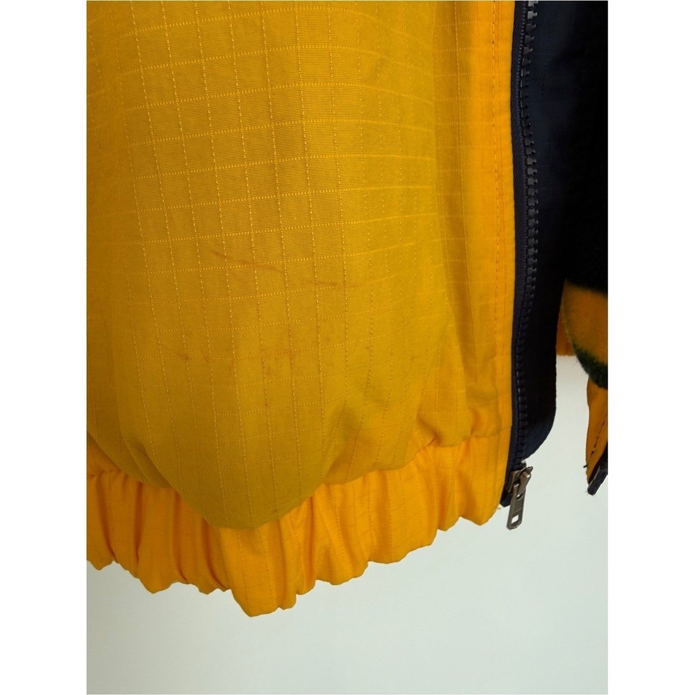 Dunbrooke Sport Glacier Bay Jacket Yellow Ripstop Fleece Vintage Y2K - Large - Picture 13 of 15